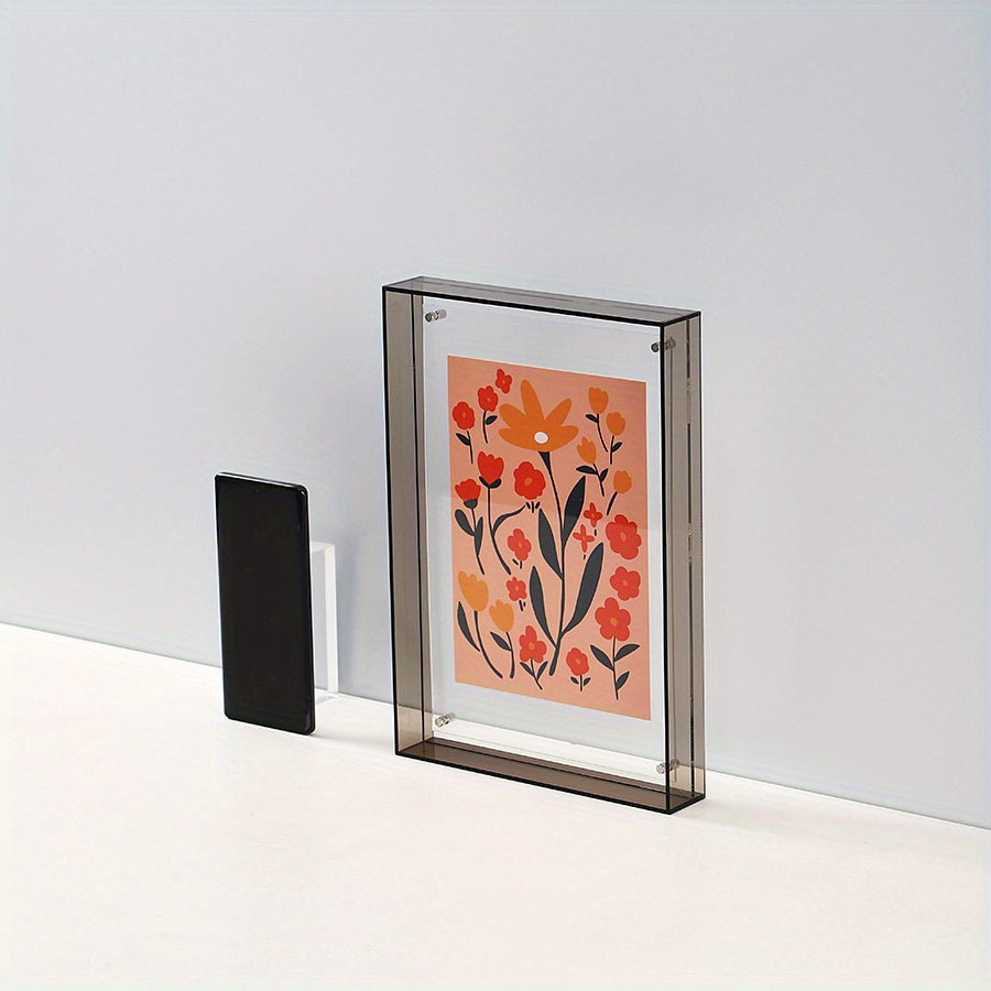 Clear Floating Photo Frame - Vistabox