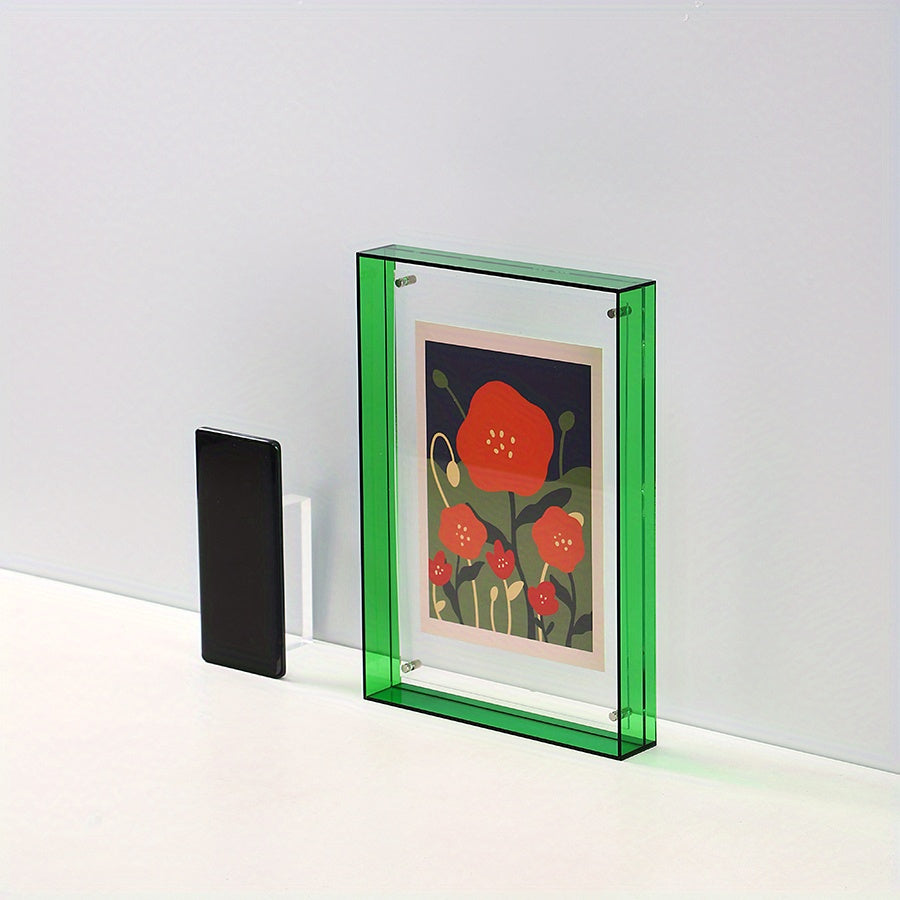 Clear Floating Photo Frame - Vistabox
