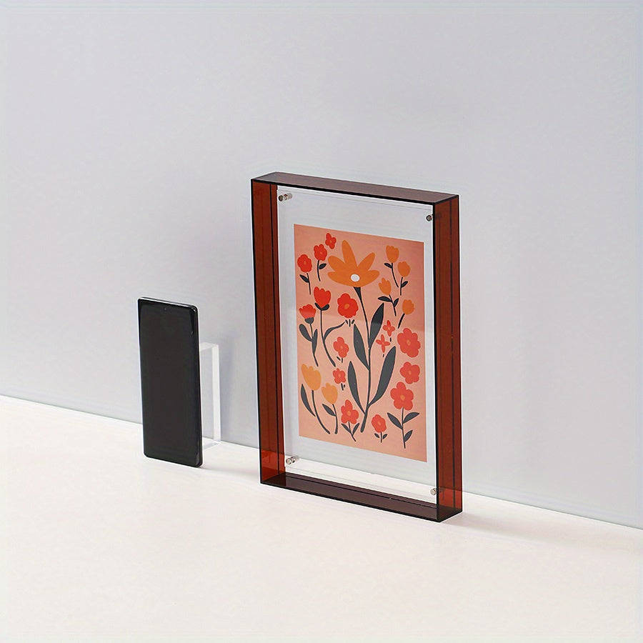 Clear Floating Photo Frame - Vistabox