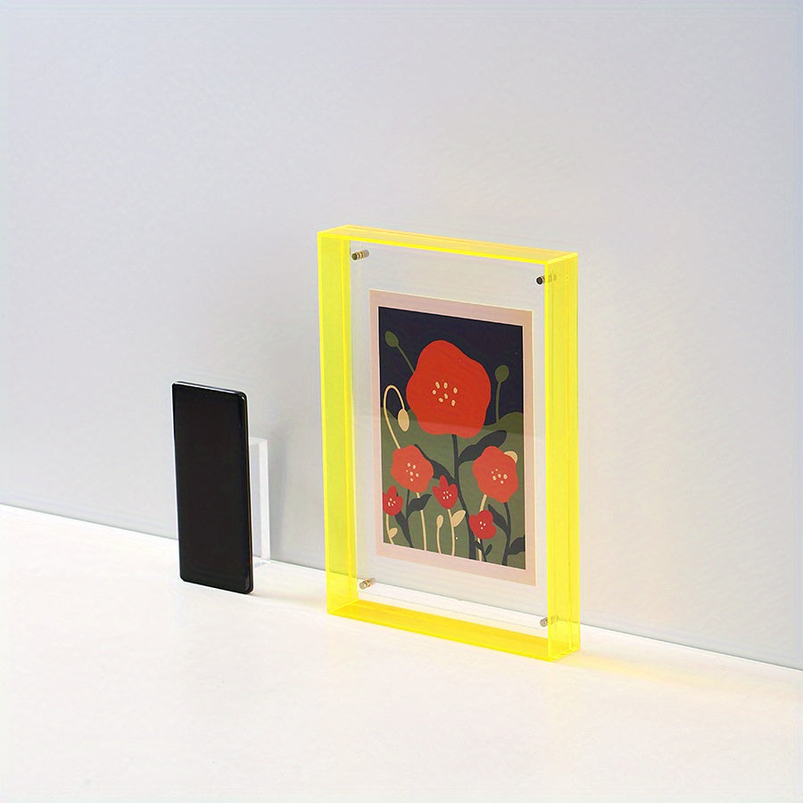 Clear Floating Photo Frame - Vistabox