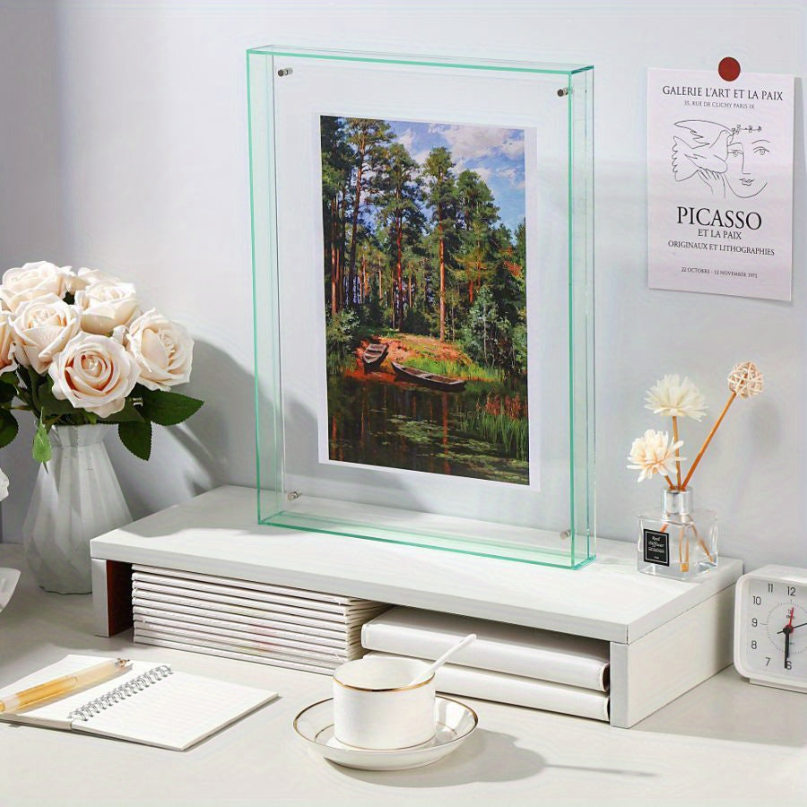 Clear Floating Photo Frame - Vistabox