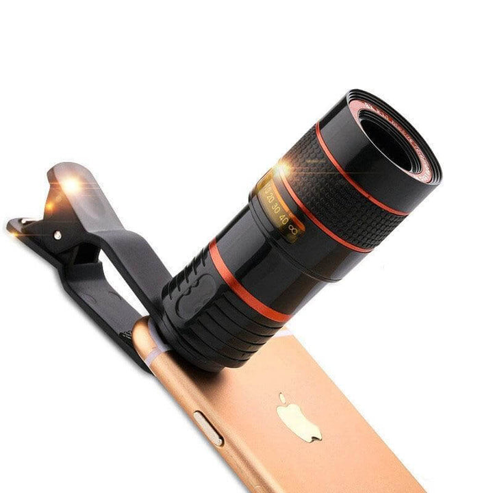 Clip-On Telephoto Smartphone Lens - OptiClip