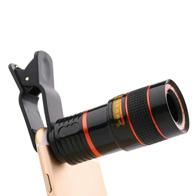 Clip-On Telephoto Smartphone Lens - OptiClip