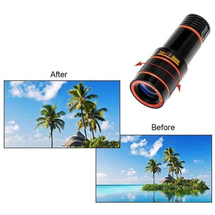 Clip-On Telephoto Smartphone Lens - OptiClip