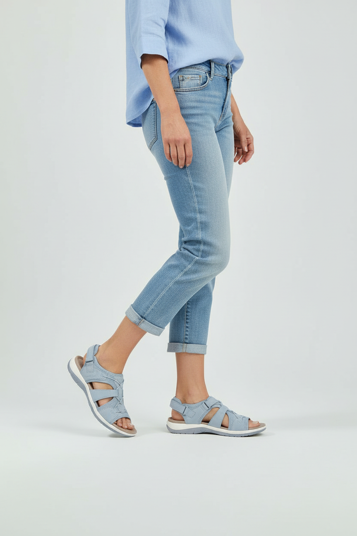 Comfortable Strappy Walking Sandals - Kristen