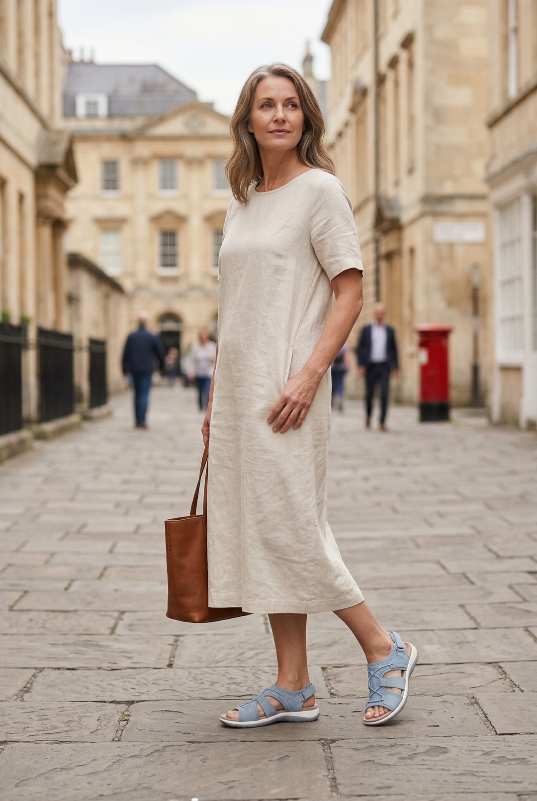 Comfortable Strappy Walking Sandals - Kristen