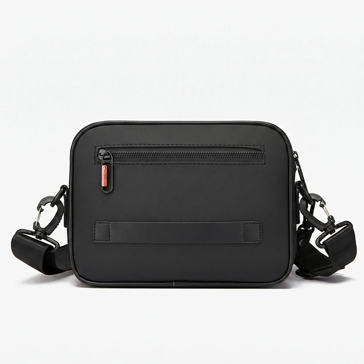 Compact Black Shoulder Bag - Covalt