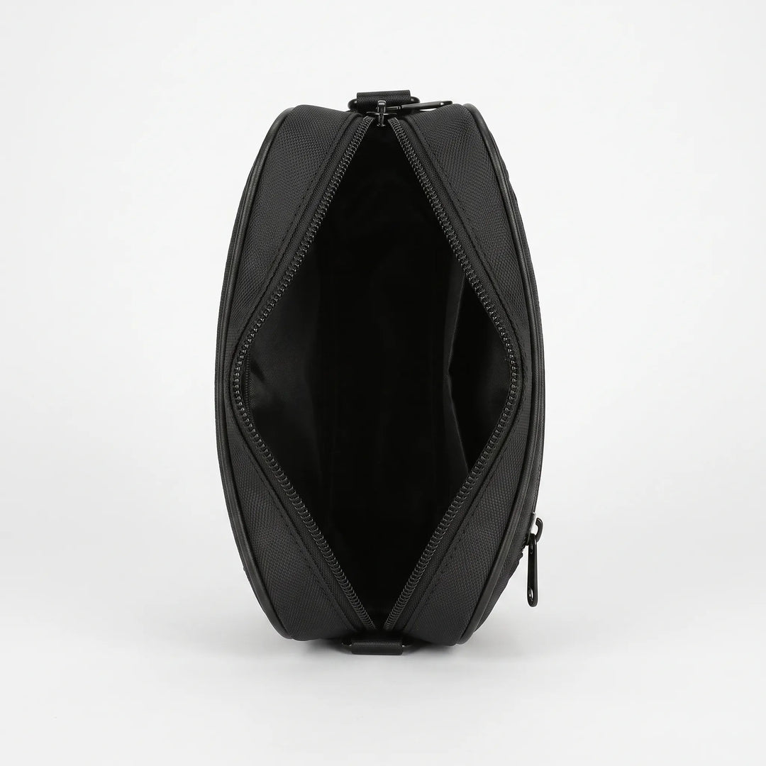 Compact Black Shoulder Bag - Covalt