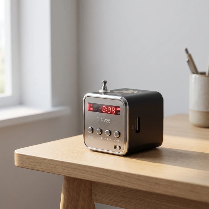Compact Cubic Portable Bluetooth Speaker - Cubox