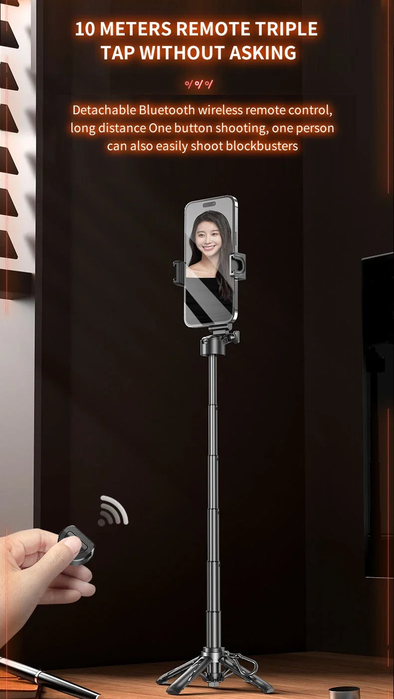 Compact Folding Selfie Stick Tripod - SnapPod