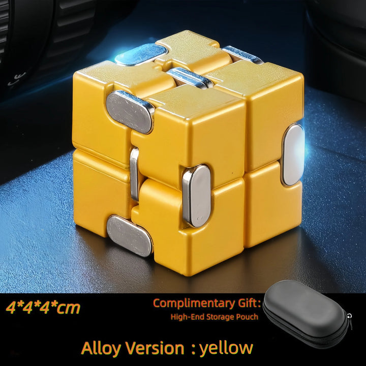 Compact Infinity Fidget Cube - Fluxon