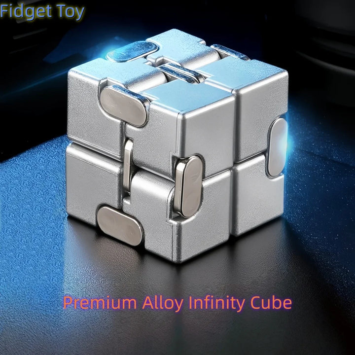 Compact Infinity Fidget Cube - Fluxon