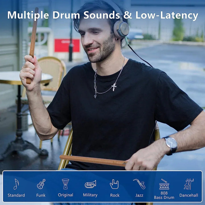 Compact Electronic Drum Kit - RhythmoMax