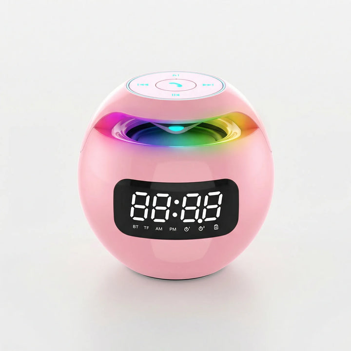 Compacte Bluetooth-Luidspreker Met Wekfunctie - Lumivox