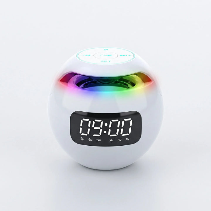 Compacte Bluetooth-Luidspreker Met Wekfunctie - Lumivox