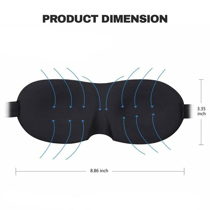 Contoured 3D Sleep Mask - Nytora