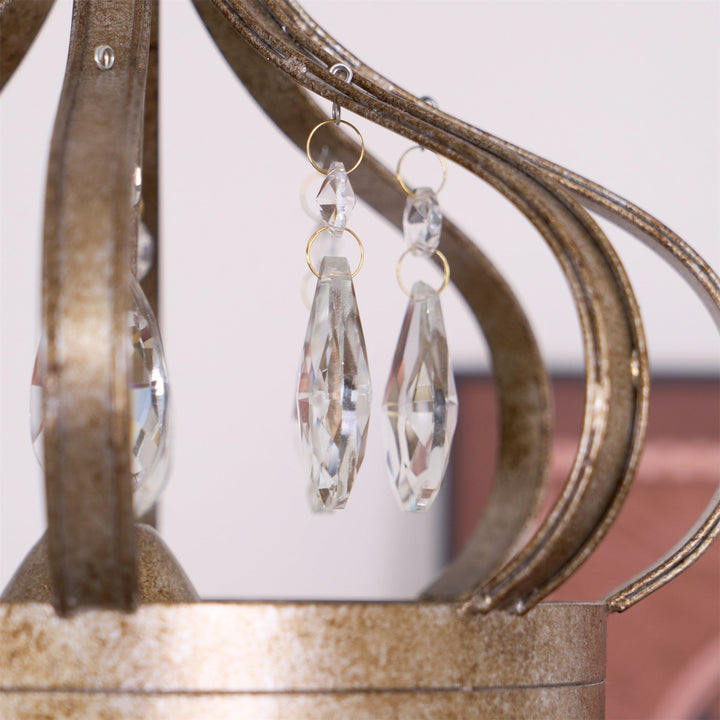 Crown Shaped Antique Style Ceiling Chandelier - Splendrix
