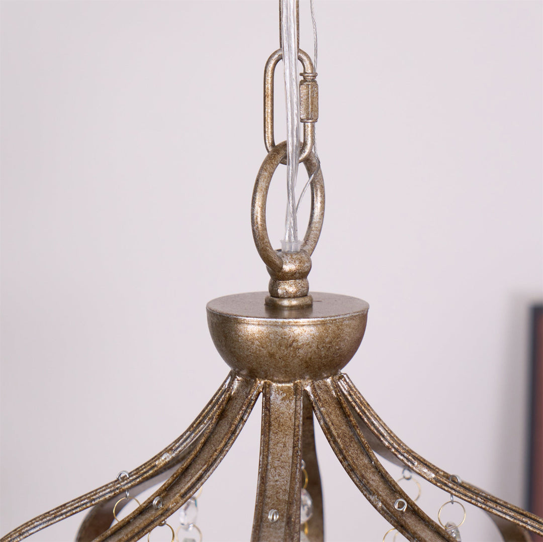 Crown Shaped Antique Style Ceiling Chandelier - Splendrix