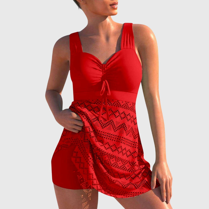 Cute Swimdress With Shorts - Melinda