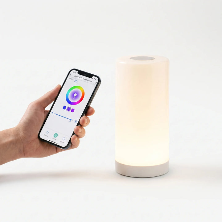 Cylindrical Smart LED Table Lamp - Globeam