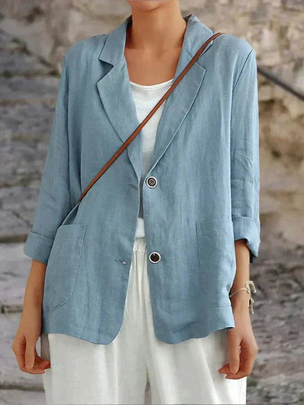 Damen-Blazer Mit Entspannter Passform - Emilia