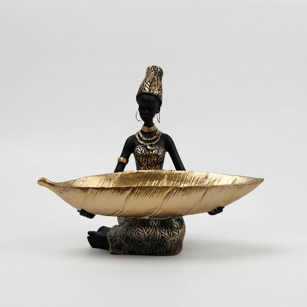 Decoratief Beeldje Met Geïntegreerde Schaal - Lumisara