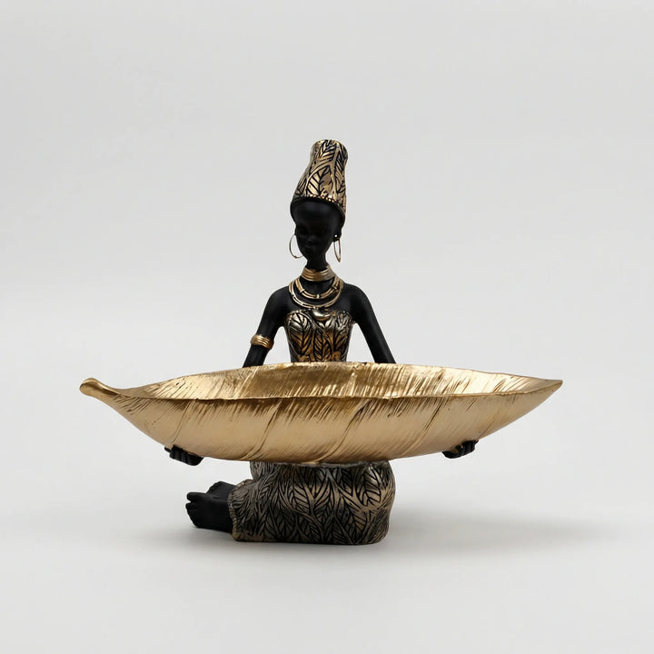 Decoratief Beeldje Met Geïntegreerde Schaal - Lumisara