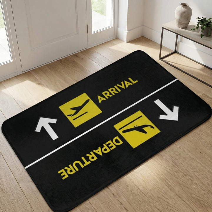 Decoratieve Deurmat Met Luchthavenmotief - Taxiway