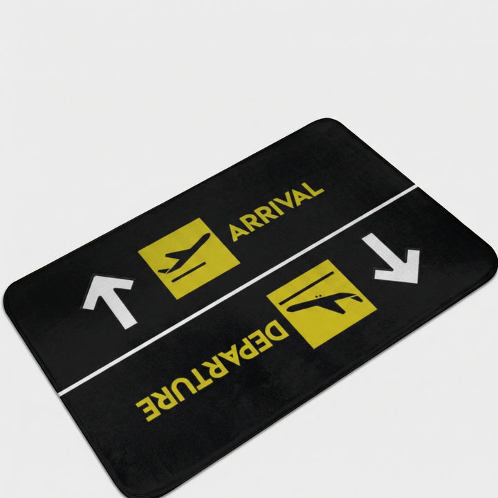 Decoratieve Deurmat Met Luchthavenmotief - Taxiway