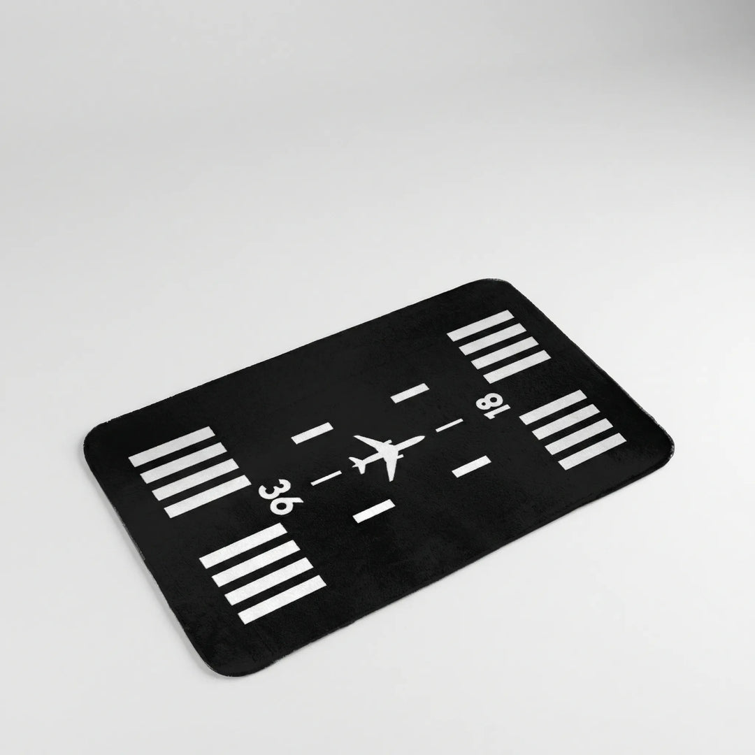 Decoratieve Deurmat Met Luchthavenmotief - Taxiway