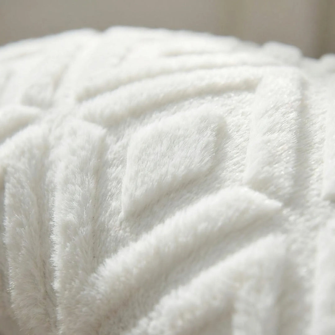 Decoratieve Kussenhoes Met 3D-Ruitpatroon - Rautiso