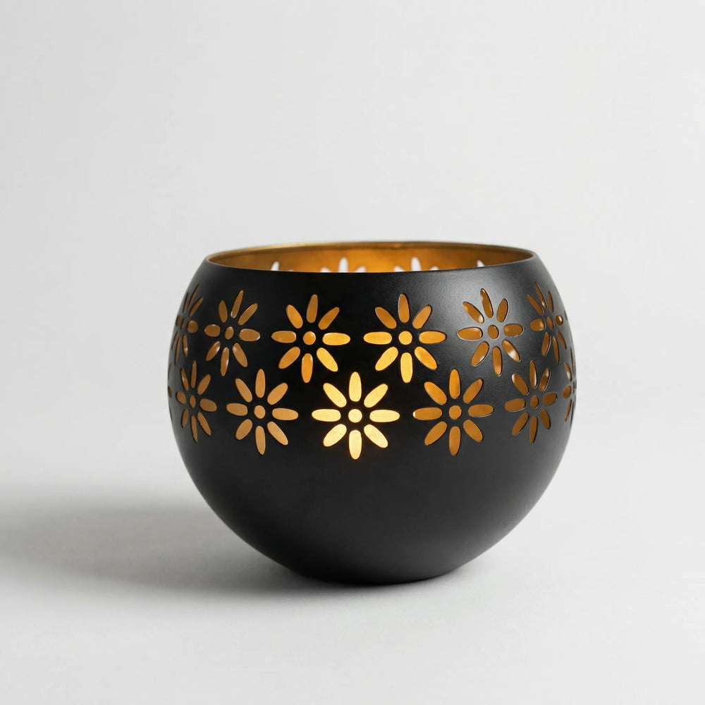 Decoratieve Led-Kaarslamp Met Bloemmotief - Floravio