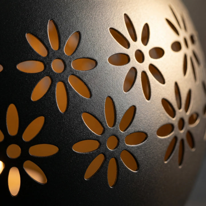 Decoratieve Led-Kaarslamp Met Bloemmotief - Floravio