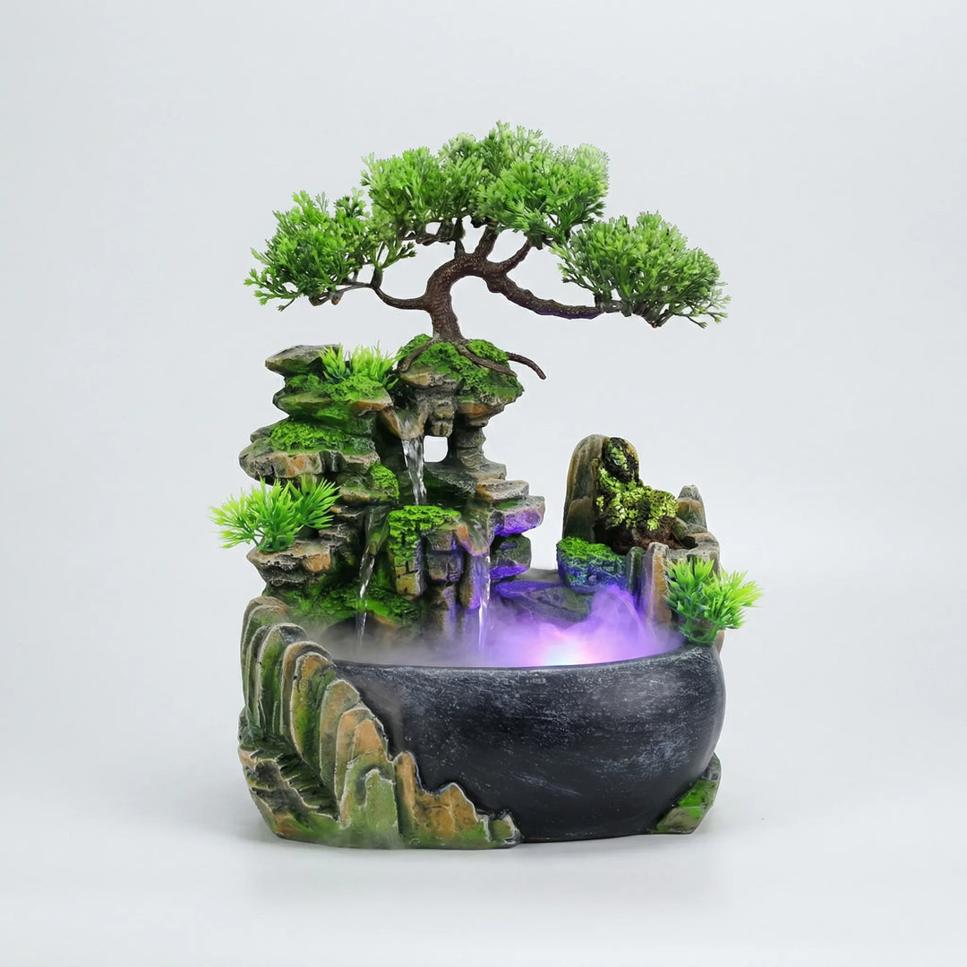 Decoratieve Tafelfontein Met Waterval - Serenifall