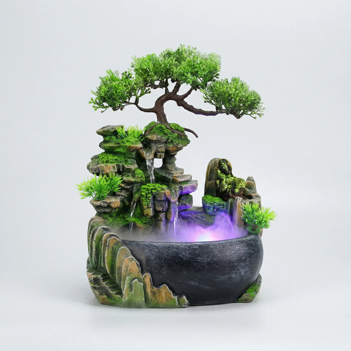 Decoratieve Tafelfontein Met Waterval - Serenifall