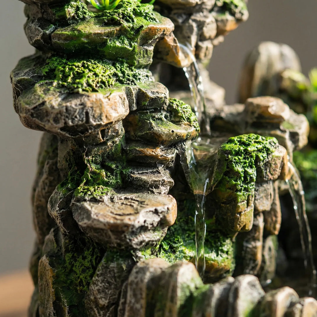 Decoratieve Tafelfontein Met Waterval - Serenifall