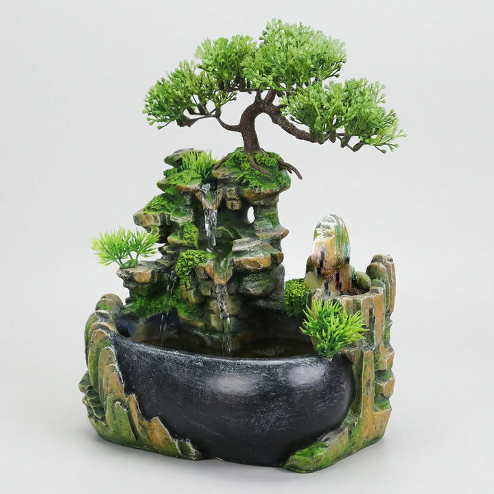 Decoratieve Tafelfontein Met Waterval - Serenifall