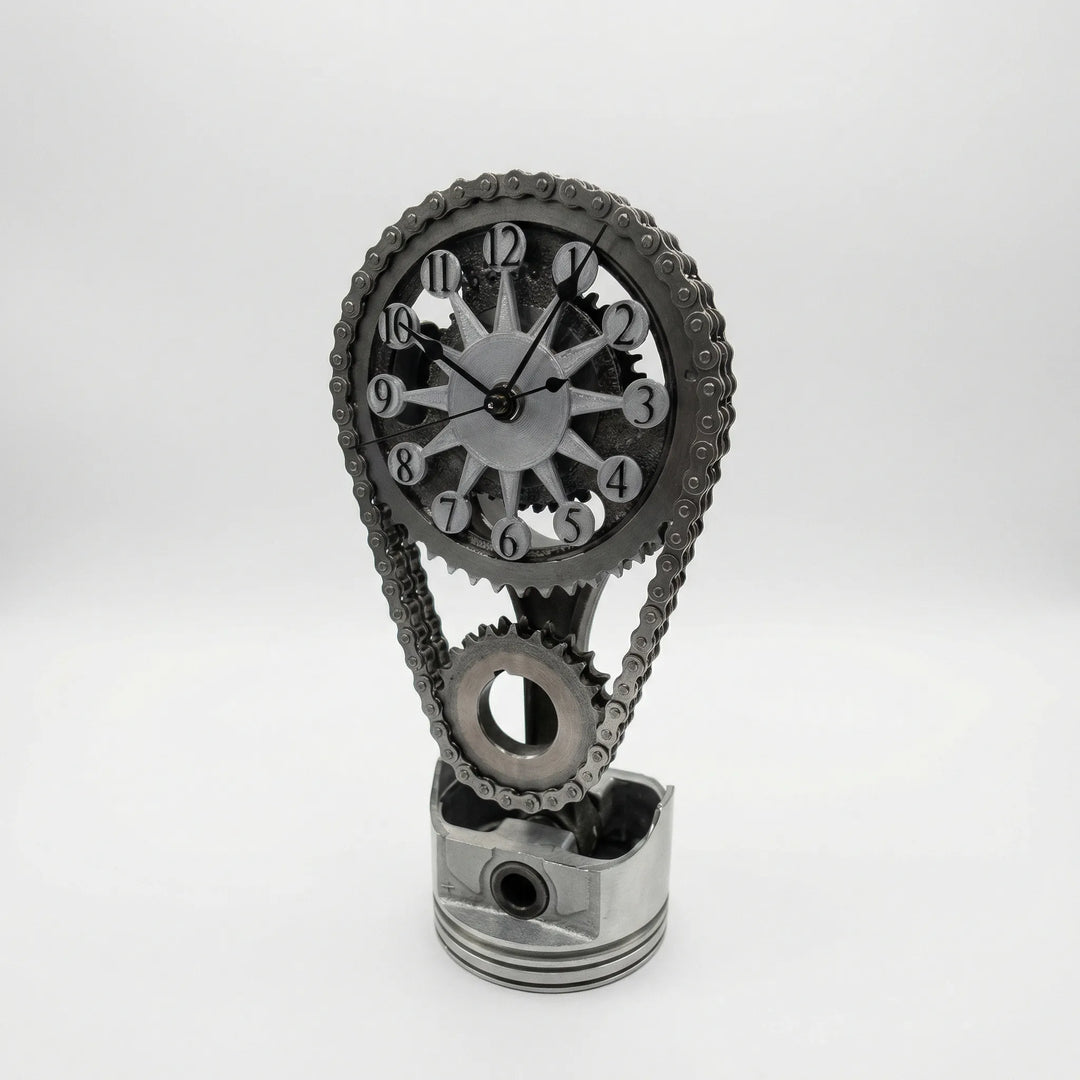 Decoratieve Tandwielklok In Industriestijl - Sprocketime