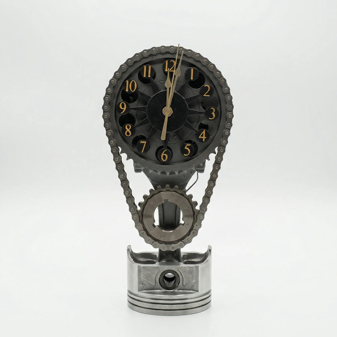 Decoratieve Tandwielklok In Industriestijl - Sprocketime