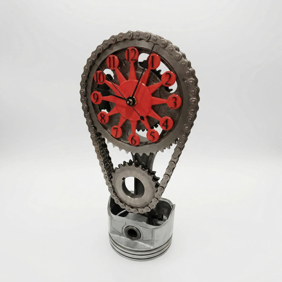 Decoratieve Tandwielklok In Industriestijl - Sprocketime