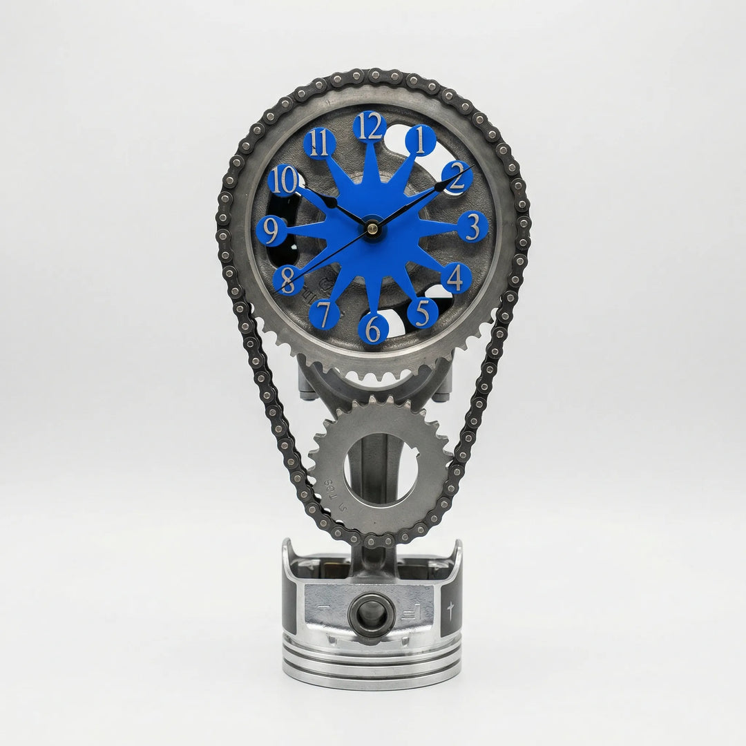 Decoratieve Tandwielklok In Industriestijl - Sprocketime