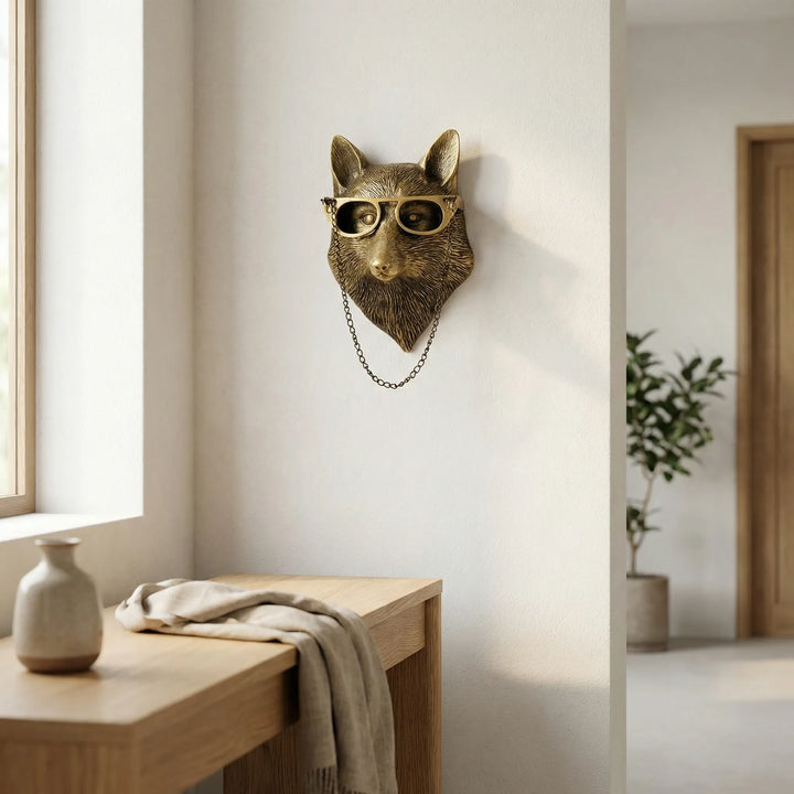 Decoratieve Wandhaak Met Dierenkopsmotief - Pawrack