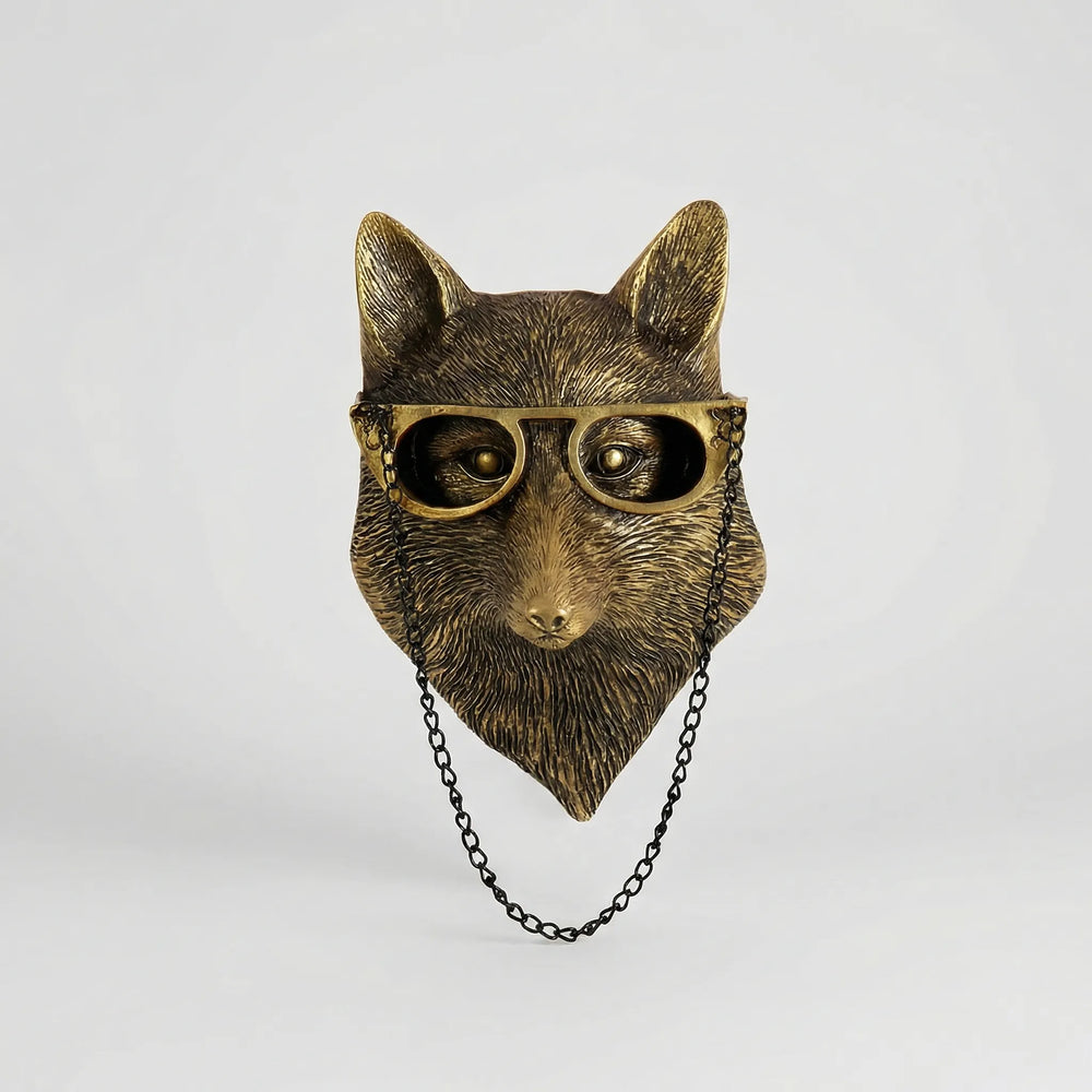 Decoratieve Wandhaak Met Dierenkopsmotief - Pawrack