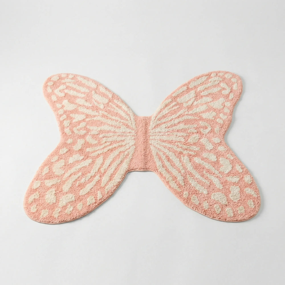 Decorative Butterfly Floor Rug - Maribelle