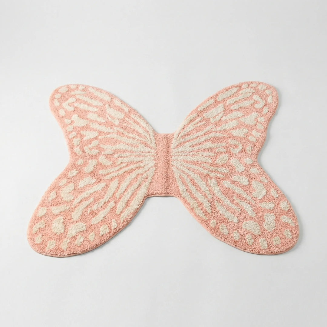 Decorative Butterfly Floor Rug - Maribelle