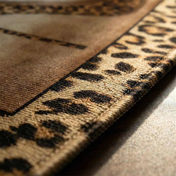 Decorative Leopard Print Mat - Leopexa