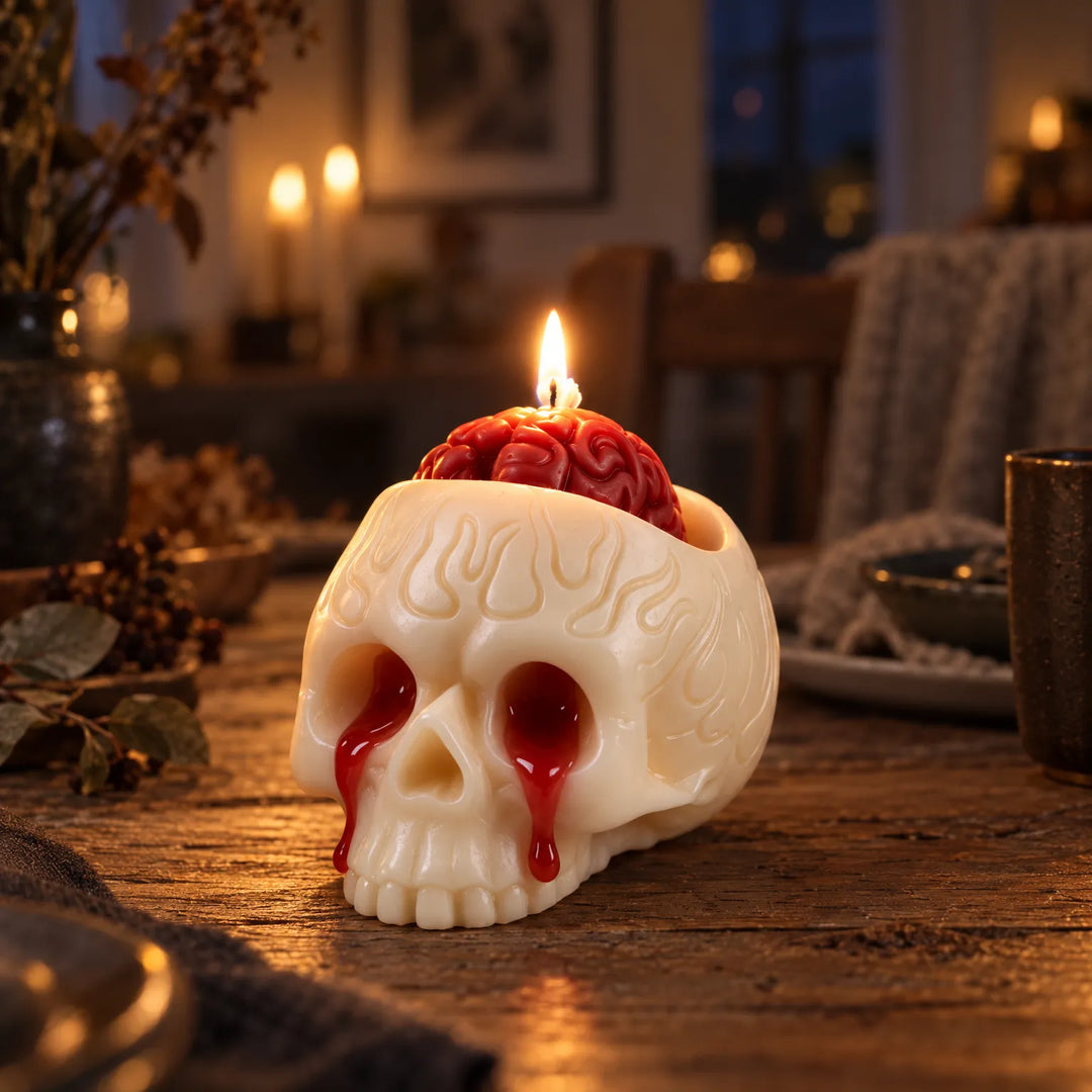 Decorative Skull Candle - Craniox