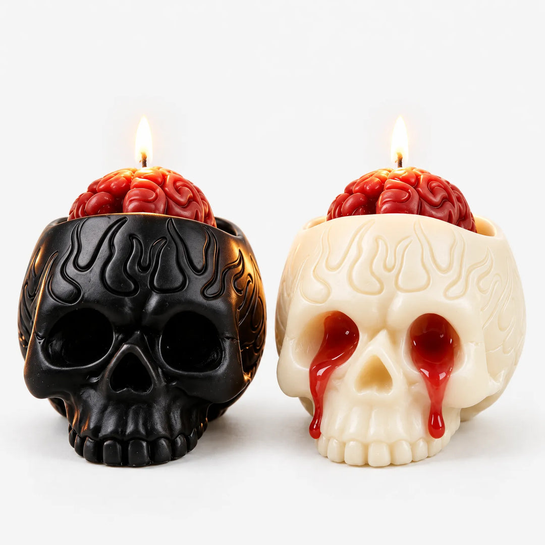 Decorative Skull Candle - Craniox