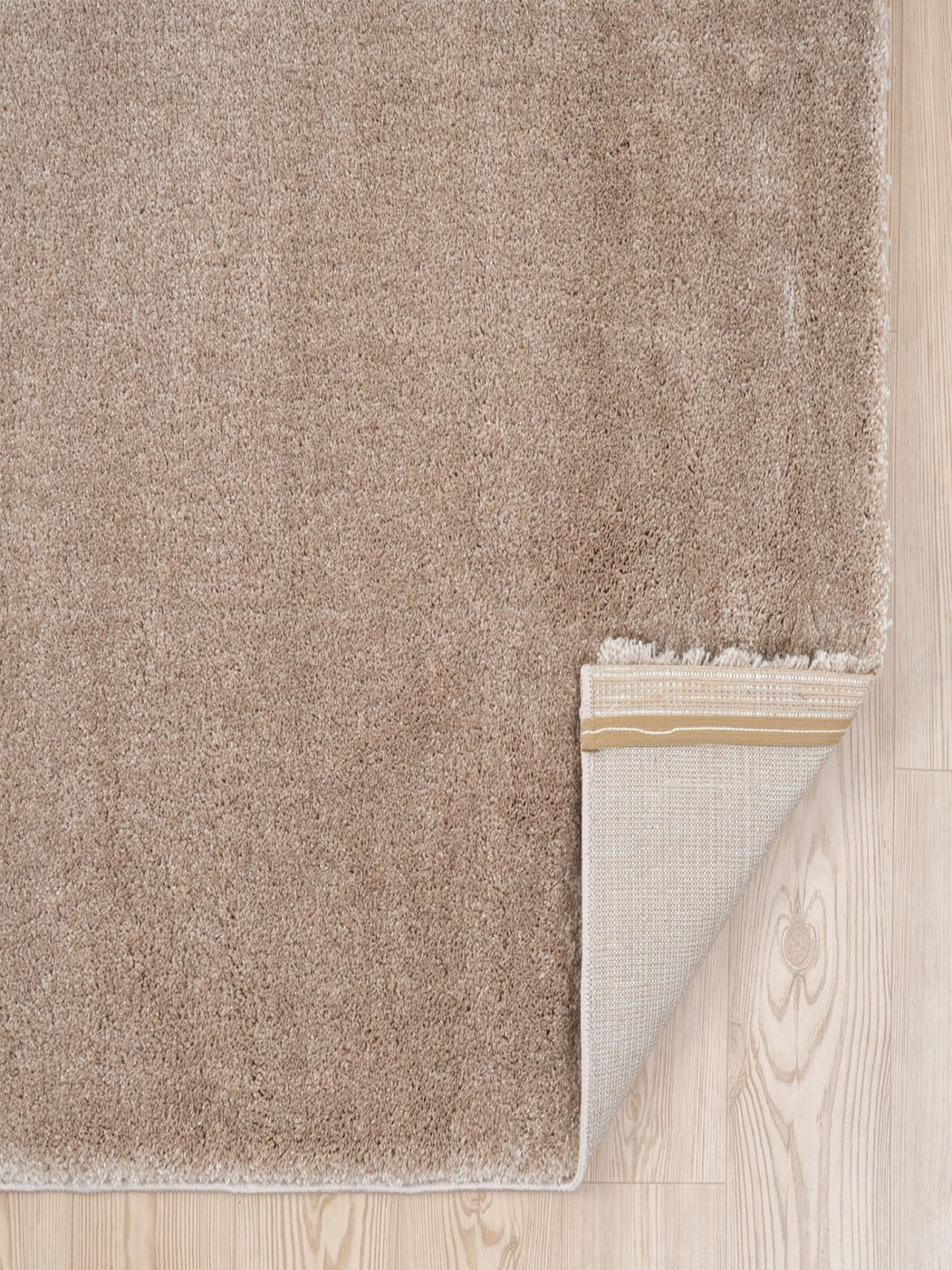 Deep Pile Beige Rug - PlushWeave