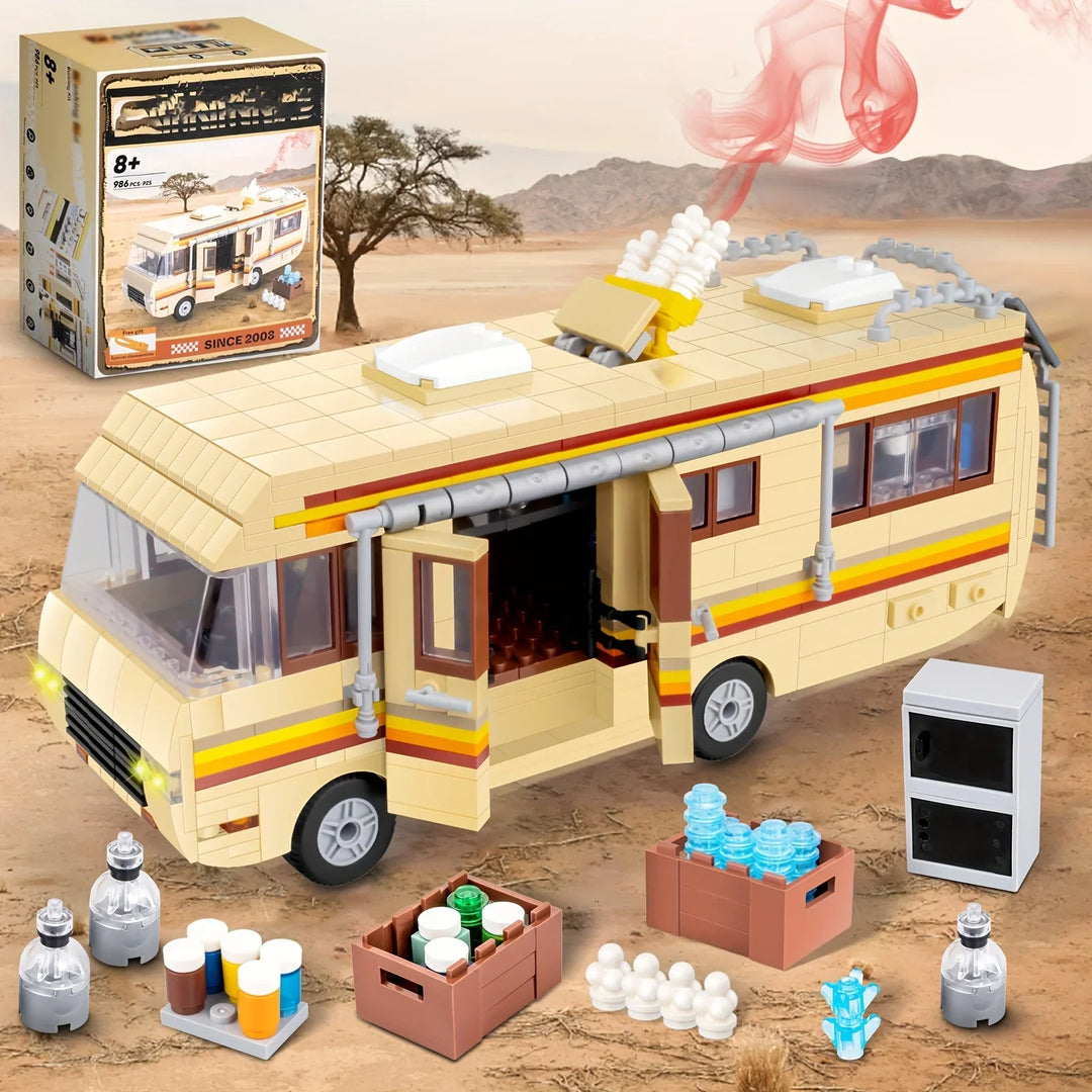 Detailed Camper Building Set - Vanstory